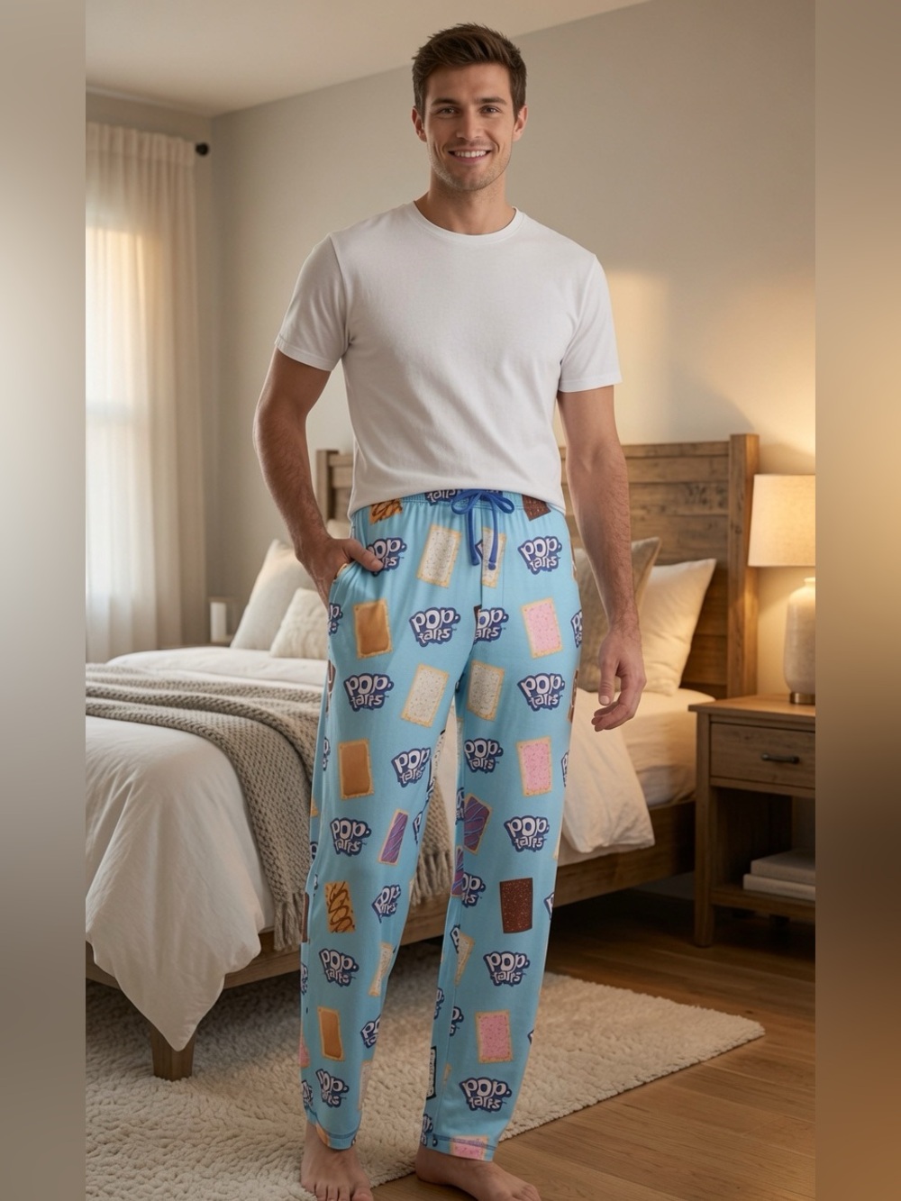 Mens Pop-Tarts Graphic Sleep Pants